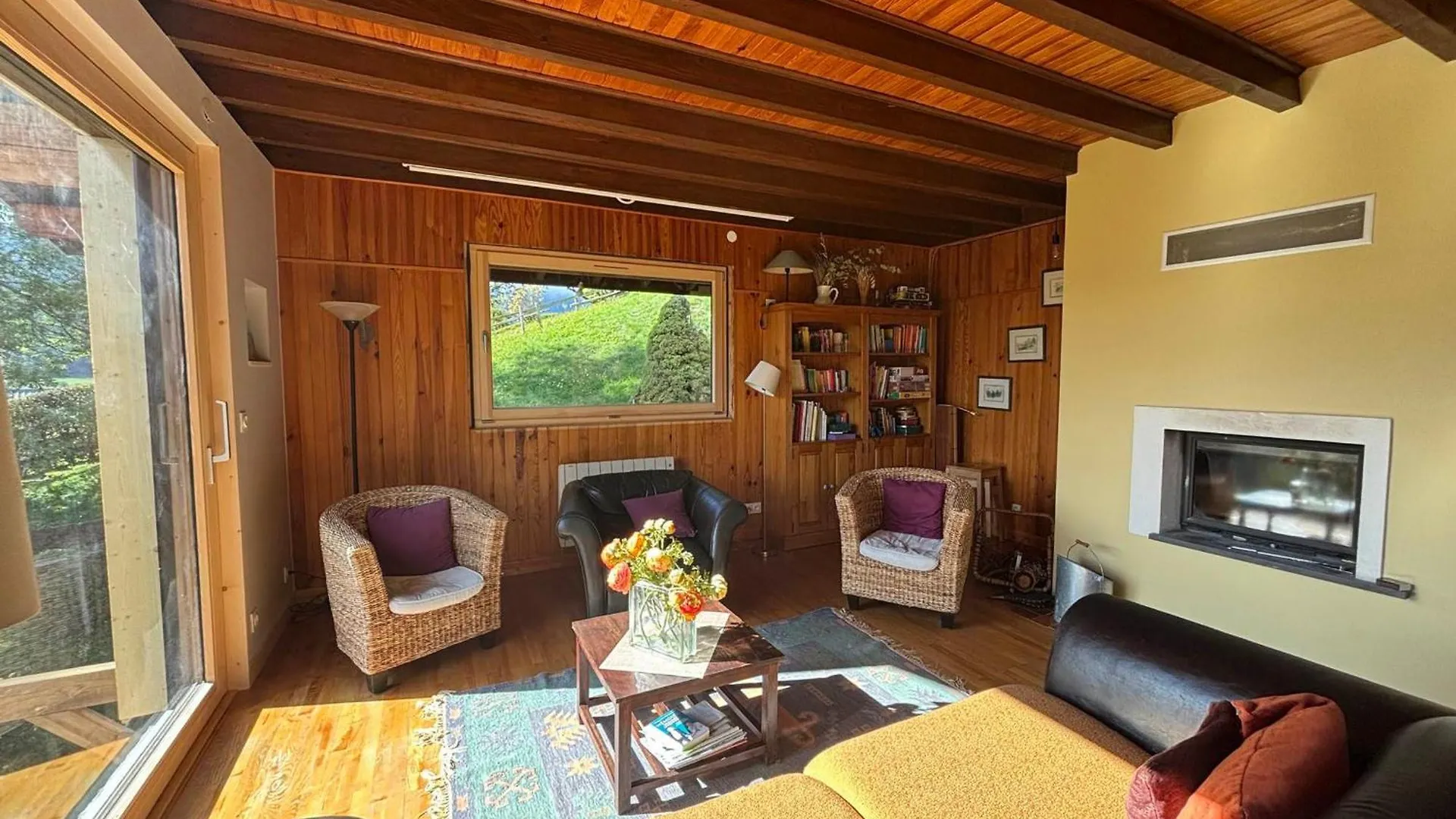 Chalet Alpin De 150M² Pour 12 Personnes Avec Billard Et Garage A Meaudre - Fr-1-737-22